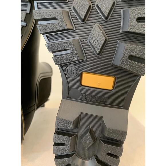 Igor Women's Soul Water Rain Rubber Black Boots Made in Spain Size 38 7.5 US - Picture 15 of 15